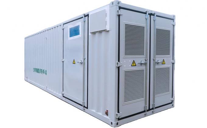 220V ESS comercial 1Mwh 2Mwh 3Mwh 5Mwh 10Mwh Container de base integrado 6