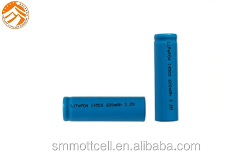 Bateria IFR14500 de 3,2 V de 600 mAh 4