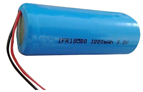IFR 18500 1000mah 3.2v LFP 3.7V Bateria recarregável de íons de lítio 1200mah 1500mah 1