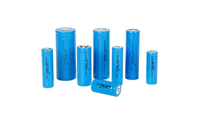 14500 3.2V Bateria de lítio recarregável de cilindro AA Tamanho 600mAh 500mAh 6
