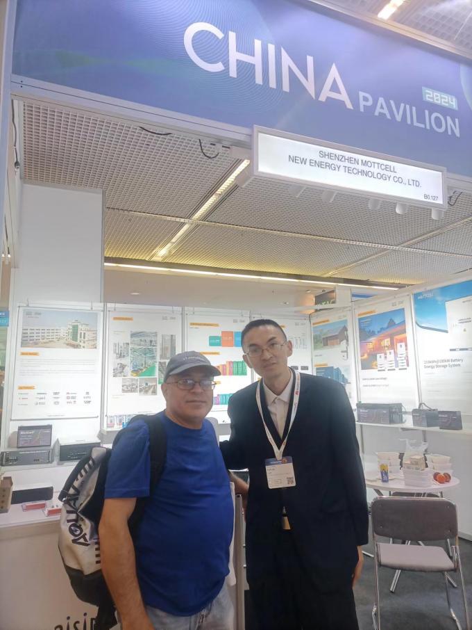 últimas notícias da empresa sobre A Mottcell apresentada na Intersolar Europe 2024, liderando as novas soluções de armazenamento de energia  1