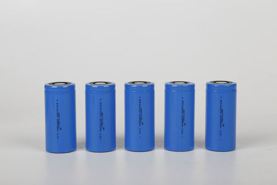 32650 3.2V Lifepo4 Bateria de lítio de cilindro 5000mah 6000mah Célula Li-Ion