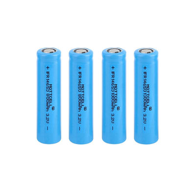3.2V 1000mAh 800mAh Bateria de lítio de cilindro Lifepo4 IFR 14650 Para luz solar
