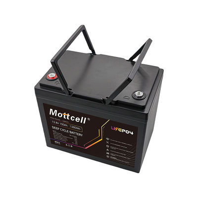 12.8V 100Ah Bateria de Lítio de Ciclo Profundo LiFePO4 Íon de Lítio Para caravanas barcos EV
