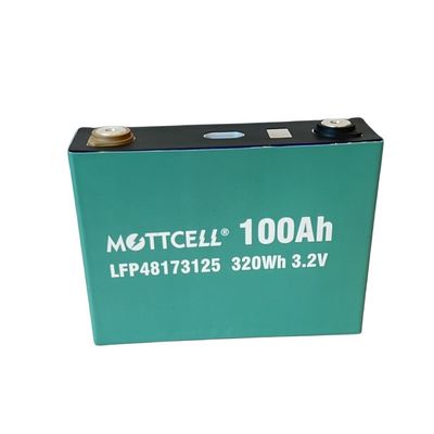 3.2V 100Ah LiFePO4 Células de bateria para armazenamento de energia Bateria recarregável 3000 ciclos