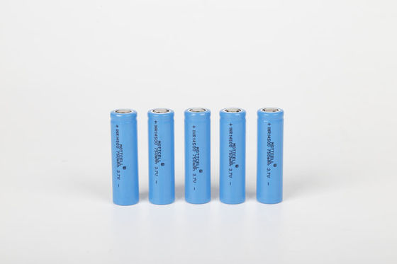 Bateria de lítio de cilindro recarregável de tamanho AA pequeno 3.2V 600Mah IFR 14500