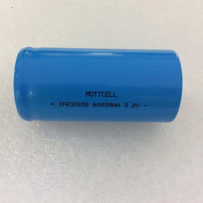 3.2V Lifepo4 Li Ion Cylinder Bateria de Lítio Célula 32700 32650 5000mAh 6000mAh