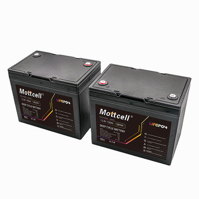 Bateria de lítio de ciclo profundo de alta capacidade de 12,8V 100Ah com corrente de carga máxima de 50A