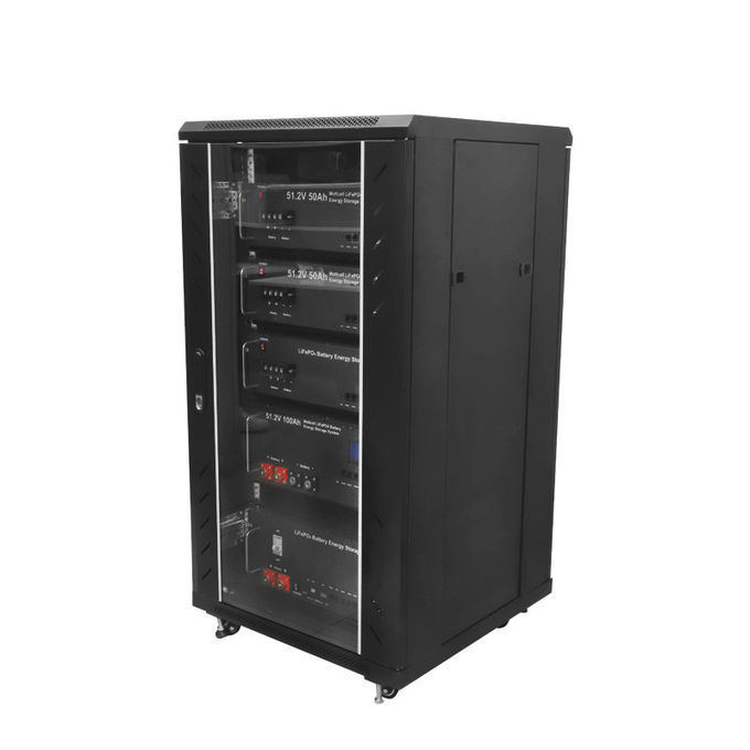 48V 100h Lifepo4 19 RACK ESS Bateria de lítio industrial Sistema de armazenamento de energia para telecomunicações 3