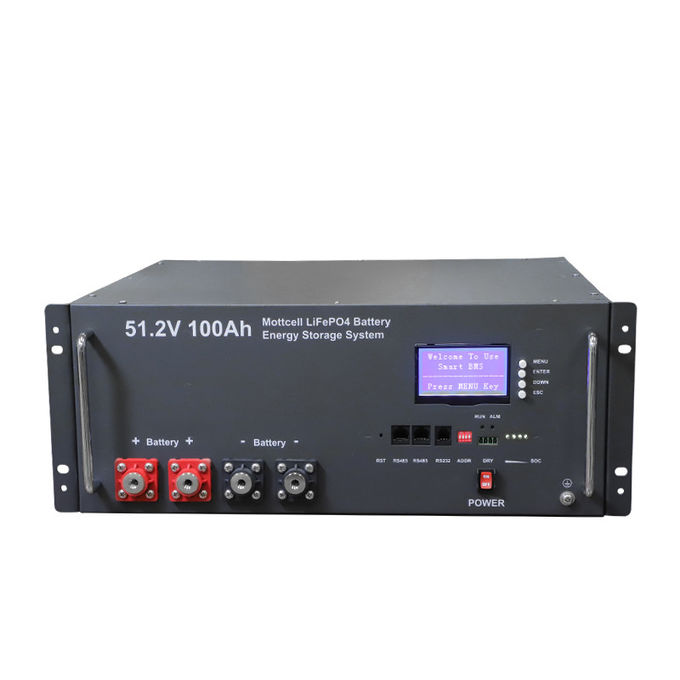 48V 100h Lifepo4 19 RACK ESS Bateria de lítio industrial Sistema de armazenamento de energia para telecomunicações 0